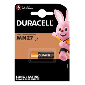 Duracell MN27 A27 27A V27A 8LR732 12V Алкална батерия DURACELL 27A 12V Long Lasting Power Guaranteed